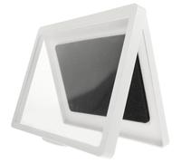 UKCOCO Support Mural pour Tablette Étanche 180° Pivotant sans Perçage, Blanc, pour Salle de Bain Cuisine, Support de Rangement Mural Multifonction, Bureau et Maison