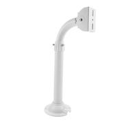 UKCOCO Support Mural Réglable pour Caméra de Surveillance Aluminium Support de Fixation avec Tube Ajustable Montage Facile et Gestion des Câbles Intégrée pour Usage Intérieur et