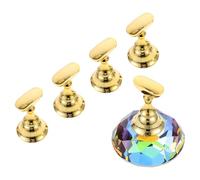 UKCOCO Support Outil D'entraînement pour Pratique de Nail Art en Cristal pour Manucure à Domicile ou Salon Professionnel, pour Débutants et Artistes Ongulaires
