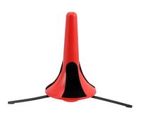UKCOCO Support Pliable pour Clarinette et Hautbois, Porte-instrument à Vent Rouge, Trépied Stable en Plastique, Stand Portable pour Accessoires D'instruments de Musique, Usage Intérieur