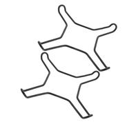 UKCOCO Support Pour Cafetière Grille De Cuisinière En Acier Inoxydable Grille De Brûleur Ronde Pour Petites Cuisines