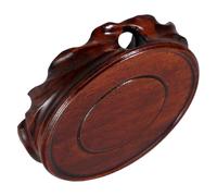 UKCOCO Support Rond pour Plantes Et Aquariums Base Multifonctionnelle pour Décoration De Maison Et Bureau Étagère Pratique pour Et Statues Design Compact Et Élégant