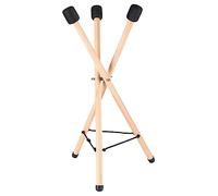 UKCOCO Support Trépied Bois Stable pour Tambour Langue Support Portable pour Handpan et Tongue Drum Installation Facile et pour Musiciens Débutants et