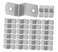 UKCOCO Supports de Cadre Photo Clips Décalés en Z Lot de 100 Fixation Panneau Arrière Fournitures d'Encadrement Installation Simple pour Cadres et Plateaux de Table