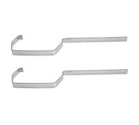 UKCOCO Supports de Gouttière en Fer Robustes 2pcs, Construction Solide et Adaptable pour Gouttière Toiture, Accessoire Pratique pour Installation Solide