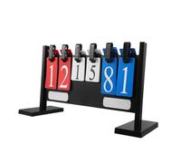 UKCOCO Tableau de Score Portable Étanche et Tableau de Bord Détachable pour Volley-Ball Tennis Basketball et Sports Intérieurs Compteur de Points Facile à Utiliser et Transporter