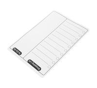 UKCOCO Tableau Magnétique Effaçable pour Frigo Bloc Note Aimanté Réutilisable pour Liste de Courses Planning Semestriel et Organisateur Familial