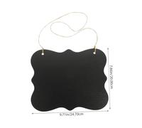 UKCOCO Tableau Suspendu Double Face Effaçable Ardoise Panneau Mémo Mural Pratique et Résistant pour Porte Décoration Maison et Bureau