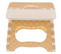 UKCOCO Tabouret Pliant en Plastique Escabeau Portable Antidérapant Taille L 25X18X20 CM pour Salle de Bain Camping et Garçon et Filles