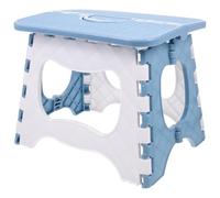 UKCOCO Tabouret Pliant en Plastique Portable, pour Pêche et Bureau | Modèle Compact et Pliable, Poignée de Transport Ergonomique, Usage Adulte et Garçon et Filles, Intérieur ou Extérieur