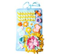 UKCOCO Tapis De Fouille pour Animaux Tapis Entraînement pour Chien Éducation Canine Permettant De Trouver Friandises Ou Jouets Cachés Stimulant Odorat Et Favorisant Apprentissage