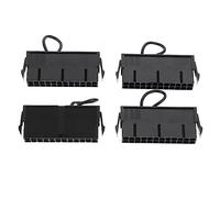 UKCOCO Testeur d'alimentation ATX Outil de Pont de Démarreur de Bloc d'alimentation 4 Pièces Accessoire pour Pc et Test Compatible 20/24 Broches Fiable et Pratique
