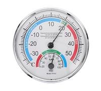 UKCOCO Thermomètre Hygromètre pour Sauna et Jardin Indicateur Dhumidité et Température Intérieur Extérieur et Facile à Utiliser pour Maison et Patio