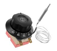UKCOCO Thermostat de Remplacement pour Four Bouton de de Température Compatible avec Fours Friteuses et Chauffe Eau Installation Matériaux Durables Protection Sécurisée