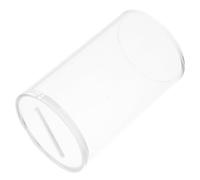 UKCOCO Tirelire Acrylique Transparente Grande Capacité Boîte Économie Ouverte pour Billets Pourboires pour Restaurant Boîte de Rangement Facile Accès pour Adultes et Garçon Fille