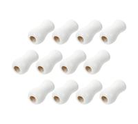 UKCOCO Tirettes de Cordon de Store en Bois pour Cordons 24 Pièces | Lisse au Toucher, Cache les Nœuds, pour Restauration de Meubles et Salon, Lot 24 Pièces