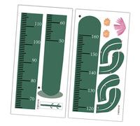 UKCOCO Toise Murale Garçon Et Filles Cactus Vert Autocollant Mural Mesure Taille De Mesure Hauteur Décor Chambre Garçon Et Filles Chambre Bébé Crèche Auto-adhésif Amovible