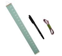 UKCOCO Toise Murale Garçon Fille Décorative avec Règle Graduée Tableau de pour Chambre Garçon Fille Mesure Précise Suspension Facile et Design Créatif