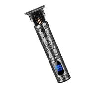 UKCOCO Tondeuse à Cheveux Électrique Rétro Lcd Usb Écran Numérique Pour Hommes Coupe Cheveux Barbe Moustache Barbe De Trois Jours Huilée Voyage