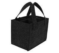 UKCOCO Transporteur en Feutre pour Bouteilles De Vin Fourre-Tout pour Six Bouteilles pour Vin chez Soi