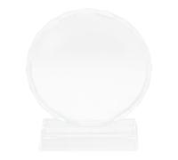 UKCOCO Trophée en Verre Transparent, Forme Distinctive, Pièce Unique