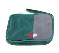 UKCOCO Trousse de Premiers Soins Rangement Pratique et Facile à Laver en Tissu Oxford Portable Vert pour Tiroir de Bureau et Activités en Plein Air
