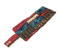 UKCOCO Trousse De Rangement Huiles Essentielles 6 Flacons 10ml Toile Renforcée Légère Portable Organisation Cosmétiques Voyage