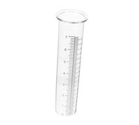 UKCOCO Tube à essai de jauge de Pluie Patio Instrument Durable pluviomètre de Jardin mesures pluviomètre géant Thermomètre à jauge de Pluie extérieure Verre à Haute teneur en Borosilicate