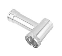 UKCOCO Tube de Broyeur Alliage Aluminium Robuste pour Hachoir à Viande Électrique Accessoire de Cylindre Multifonction avec Embout à Saucisse de Rechange pour Hachoir Domestique