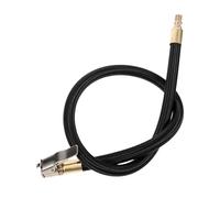 UKCOCO Tube Extension Flexible pour Gonfleur Pneus Voiture Tuyau de Gonflage Rapide Haute Pression Adaptateur Mandrin pour Pompe Air Voiture Moto Vélo Rallonge Portable et Polyvalente