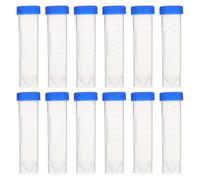 UKCOCO Tubes à Centrifuger en Plastique 50 Ml Lot de 50 Pièces Autoportants Bouchons à Vis Transparents Échelle Graduée pour Laboratoire Biochimie et Biologie Couleur Aléatoire