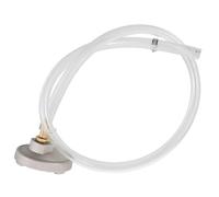 UKCOCO Tuyau D’aspiration Pneumatique Unidirectionnel Filtre en Inox 304 et Aluminium, Accessoire Pompe à Membrane, Tuyau de Filtration Débris Industriels pour Usage Hydraulique