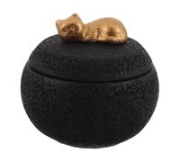 UKCOCO Urne Funéraire de Chat Endormi Urne Commémorative pour Animaux de Compagnie Résistante et Hermétique 350 ML Petite Taille Usage Intérieur et Transport Convient pour Chats