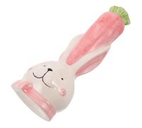 UKCOCO Vase pour Fleurs Céramique Motif Lapin Pot De Fleurs pour Plantes Décoration pour Fenêtre Jardin Cuisine