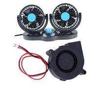 UKCOCO Ventilateur de Refroidissement Dc pour Imprimante Soufflant Accessoire Refroidissement Noir pour Dissipateur Thermique