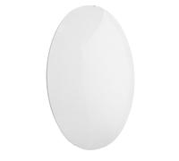 UKCOCO Verre Bombé Convexe Transparent 17,5 Cm pour Horloge Murale Ronde Accessoire de Réparation D'horlogerie Panneau Avant de Remplacement pour Cadran D'horloge Décorative Intérieure