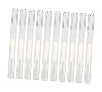UKCOCO Vides pour Vernis à Ongles 10Pcs Tube Transparent 3Ml Applicateur Rotatif pour Voyage et Cosmétique Anti-Fuite Pratique pour Huiles Essentielles