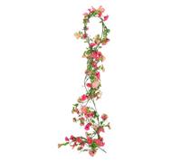 UKCOCO Vigne de Fleur de Marguerite simulée Guirlande de Fleurs de Printemps Artificiel Soie Guirlande printanière Faux Mur vignes pour Chambre Garland vignes d'été Plastique Rose