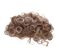 UKCOCO Wig Courte De Style Européen Et Américain Perruques Perruques De Cheveux Bouclés De Femmes Courtes Café Soie à Haute Température