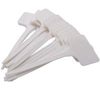 UKDeals Direct® Étiquettes blanches pour plantes de jardin, grande taille, marqueurs de plantes pour l'intérieur et l'extérieur