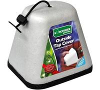 UKDeals Direct® Housse de protection pour robinet extérieur en polystyrène thermique Blanc