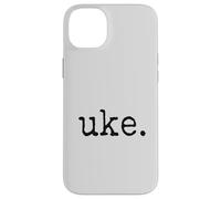 uke. Ukulele rétro de Style typographe Coque pour iPhone 14 Plus