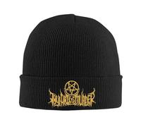 UKHQFED Bonnet tricoté avec Motif imprimé Thy Art is Murder Knit Hat Bonnants Chapeau d’Hiver Chaud Acrylique Casual Cap s Cadeau personnalisé