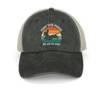 UKHQFED Casquette de Baseball May The Paws Be with You Parody (Dog Silhouette) Sac de Plage Casquette Tactique Militaire Casquettes de Soleil pour Hommes Cadeaux Sportifs de pleisure pour Femmes