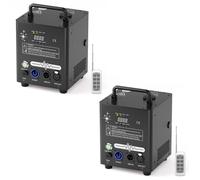 UKing 1000W Machine à Etincelle Froide avec Télécommande - Feu d'artifice Froid avec 4 Hauteur Réglables - Machine à Fumée 2PCS