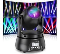 UKing 120W Jeux de Lumiere DJ - Lyre LED RGBW DMX Beam - Lumière de Scène Pour DJ Party Disco Mariage