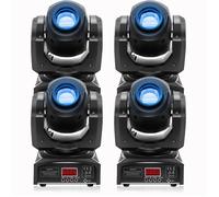 UKing 120W Jeux de Lumiere DJ - Lyre LED RGBW DMX Gobo Beam - Lumière de Scène Pour DJ Party Disco Mariage Pack DE 4