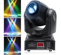 UKing 120W Jeux de Lumiere DJ - Lyre LED RGBW DMX Gobo Beam - Lumière de Scène Pour DJ Party Disco Mariage
