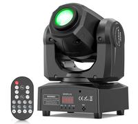 U'King 120W LED lumière principale mobile Mini Spot Gobos lumière de scène télécommande DMX512 modèles faisceau effet lumière pour DJ mariage Prise EU