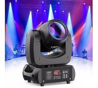 UKing 200W Jeux de Lumiere DJ - DJ Lyre LED Beam 8 GOBO 18 Prisme DMX - Lumière de Scène Pour DJ Party Disco Mariage